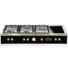 Plita incorporabila Range Top Lofra Dolcevita,120 cm, 5 arzatoare+2 zone inductie, aprindere electrica, siguranta gaz, negru mat