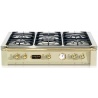Aragaz Tecnogas P1X66M4VC, 60 cm, gaz, 4 arzatoare, grill, otel inoxidabil