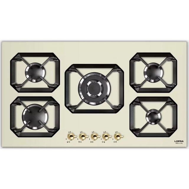 Aragaz Tecnogas P1X66M4VC, 60 cm, gaz, 4 arzatoare, grill, otel inoxidabil