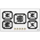 Aragaz Tecnogas P1X66M4VC, 60 cm, gaz, 4 arzatoare, grill, otel inoxidabil Aragaz Tecnogas P1X66M4VC, 60 cm, gaz, 4 arzatoare, grill, otel inoxidabil