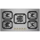 Plita incorporabila Lofra Dolcevita HRS9A0, 90 cm, plita gaz, 5 arzatoare,sistem siguranta Stop-Gaz, inox