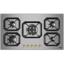 Plita incorporabila Lofra Dolcevita HRS9A0, 90 cm, plita gaz, 5 arzatoare,sistem siguranta Stop-Gaz, inox