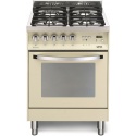 Aragaz Lofra RBI66MFT/CI, 60x60 cm, gaz, 4 arzatoare, grill, aprindere electronica, timer, crem