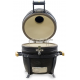 Gratar pe gaz cu suport GRLLR Ember Classic 16 inchi, culoare negru lucios