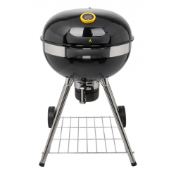 Gratar GRLLR Dome Kettle, dimensiune produs 70 x 59 x 94 cm, culoare negru