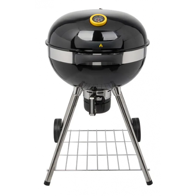 Gratar GRLLR Dome Kettle, dimensiune produs 70 x 59 x 94 cm, culoare negru