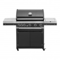 Gratar de exterior Maxim G5 GRANDPRO, cu arzator din spate si arzator lateral