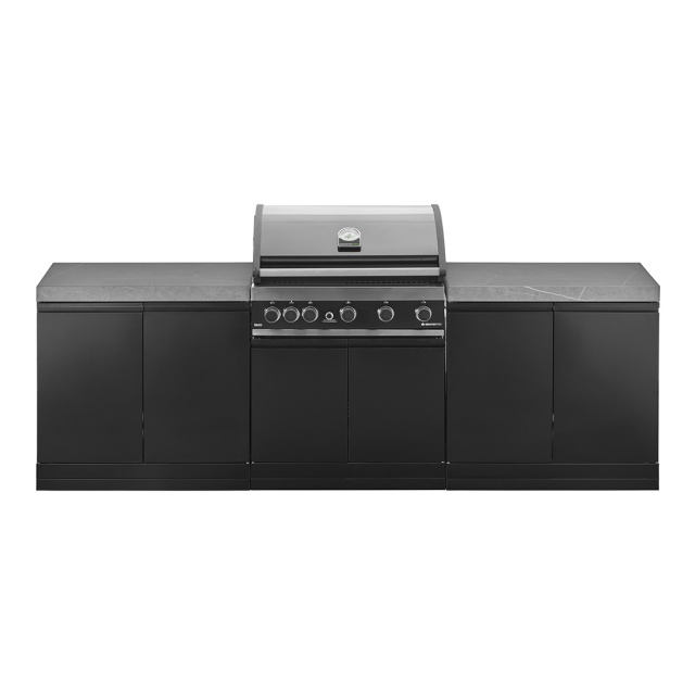 Bucatarie exterioara modul insula Seria 262 GRANDPRO, Dimensiuni: 262x61,5x120 cm