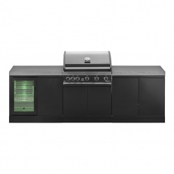 Bucatarie exterioara modul frigider Seria 262 Pro Elite GRANDPRO, Dimensiuni: 2620 x 900 x 600 mm