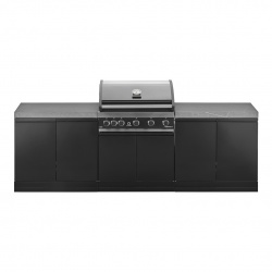 Bucatarie exterioara modul insula Seria 262 Pro Elite GRANDPRO, Dimensiuni: 2620 x 900 x 600 mm