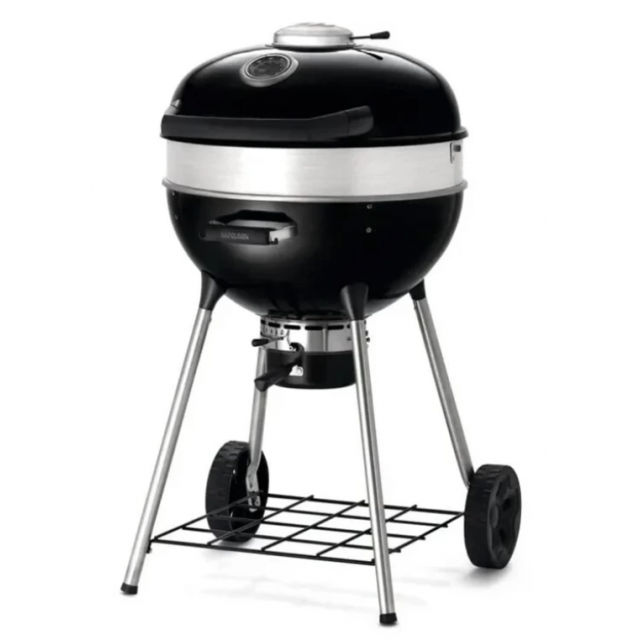 Gratar pe carbune cu carucior NAPOLEON PRO22K-L3, material pentru grila de gatit fonta portelan