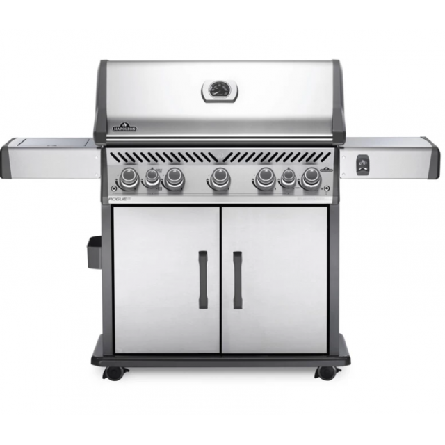 Gratar pe gaz NAPOLEON ROGUE RSE625RSIB-GRAR, material pentru grila de gatit otel inoxidabil