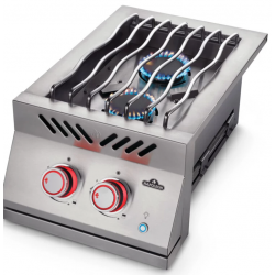 Arzator dublu vertical incorporat NAPOLEON SERIA 500, combustibil GPL/METAN