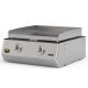 Gratar pe gaz tip plancha BRABURA CLASA L INOX 20, material pentru grila de gatit oţel inoxidabil