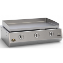 Gratar pe gaz tip plancha BRABURA CLASA L INOX 30, material pentru grila de gatit oţel inoxidabil