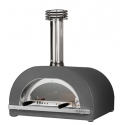 Cuptor pentru pizza pe lemne CLEMENTI GOLD, dimensiuni camera de coacere 80×60cm, culoare antracit