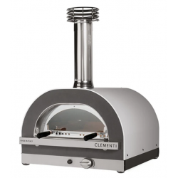 Cuptor pentru pizza pe gaz CLEMENTI GOLD, dimensiuni camera de coacere 100×80cm, culoare alb