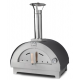 Cuptor pentru pizza pe lemne CLEMENTI CLEMENTINO, dimensiuni camera de coacere 60×40cm, culoare antracit