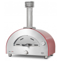 Cuptor pentru pizza pe gaz CLEMENTI REMINDA, dimensiuni camera de coacere 60×40cm, culoare rosu