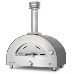 Cuptor pentru pizza pe gaz CLEMENTI REMINDA, dimensiuni camera de coacere 60×40cm, culoare antracit