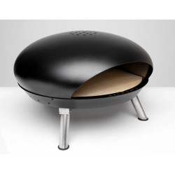 Cuptor electric pentru pizza CLEMENTI CROSTI, cu tavă de copt, culoare negru