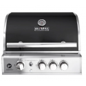 Gratar incorporat pe gaz ALLGRILL CHEF M, material pentru grila de gatit otel inoxidabil, culoare negru