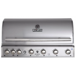 Gratar incorporat pe gaz ALLGRILL CHEF XL, material pentru grila de gatit otel inoxidabil
