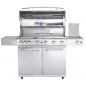 Gratar pe gaz cu steakzone ALLGRILL CHEF XL, material pentru grila de gatit otel inoxidabil
