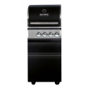 Gratar pe gaz ALLGRILL CHEF S-BLACK, material pentru grila de gatit otel inoxidabil