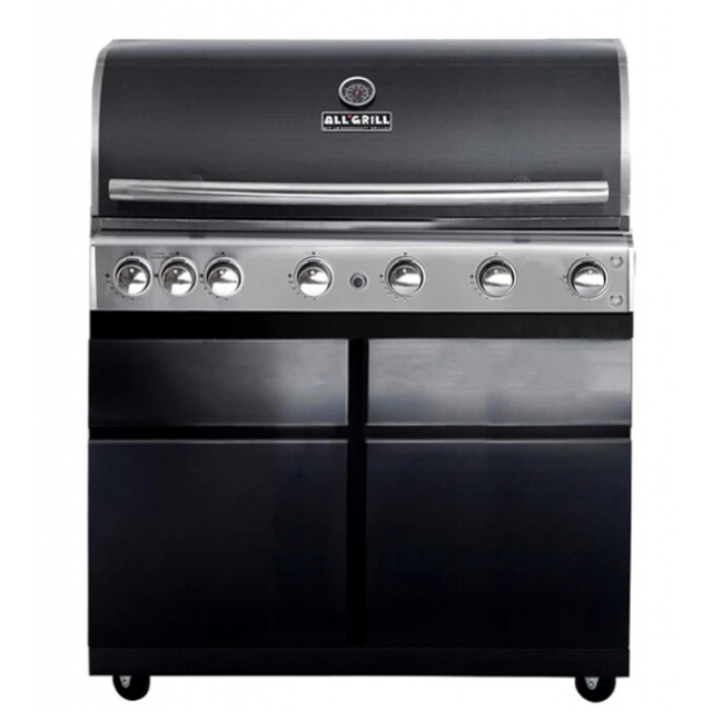 Gratar pe gaz ALLGRILL CHEF XL-BLACK, material pentru grila de gatit otel inoxidabil