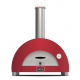 Cuptor de pizza pe lemne, ALFA FORNI MODERN, grilă principală de gătit 60x40 cm, numar de pizza: 1, culoare rosu