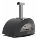 Cuptor de pizza pe lemne, ALFA FORNI MODERN, grilă principală de gătit 90x50 cm, numar de pizza: 3, culoare antracit