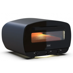 Cuptor de pizza electric, ALFA FORNI URBE, grilă principală de gătit 40x40 cm, culoare negru