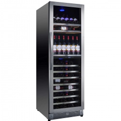 Racitor de vinuri Caso WineMaster Touch A one, 44 sticle, 117 W, negru/otel inoxidabil