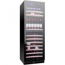 Racitor de vinuri Caso WineMaster Touch A one, 44 sticle, 117 W, negru/otel inoxidabil