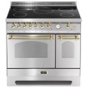 Aragaz Lofra Dolcevita RSD96MFTE/5i, 90x60cm, 5 zone cu inductie, cuptoare electrice, rotisor, grill , inox
