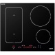 Plita incorporabila Lofra Luna, HIM604, 60 cm, plita inductie, 4 zone gatit, booster, sticla neagra