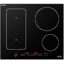Plita incorporabila Lofra Luna, HIN604, 60 cm, plita inductie, 4 zone gatit, booster, sticla neagra