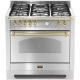 Aragaz Lofra Dolcevita RSG96GVGT/CI, 90x60 cm, gaz, 5 arzatoare, grill, aprindere electronica, timer, inox Aragaz Lofra Dolcevita RSG96GVGT/CI, 90x60 cm, gaz, 5 arzatoare, grill, aprindere electronica, timer, inox