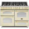 Aragaz Lofra RBI66MFT/CI, 60x60 cm, gaz, 4 arzatoare, grill, aprindere electronica, timer, crem