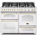 Aragaz Lofra RBI66MFT/CI, 60x60 cm, gaz, 4 arzatoare, grill, aprindere electronica, timer, crem