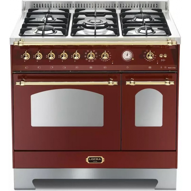 Aragaz Lofra RBI66MFT/CI, 60x60 cm, gaz, 4 arzatoare, grill, aprindere electronica, timer, crem