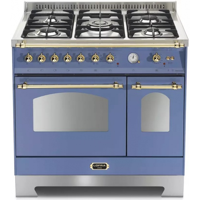 Aragaz Lofra RBI66MFT/CI, 60x60 cm, gaz, 4 arzatoare, grill, aprindere electronica, timer, crem