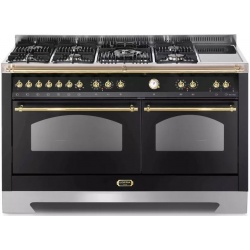 Aragaz Lofra RBI66MFT/CI, 60x60 cm, gaz, 4 arzatoare, grill, aprindere electronica, timer, crem