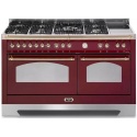 Aragaz Lofra RBI66MFT/CI, 60x60 cm, gaz, 4 arzatoare, grill, aprindere electronica, timer, crem
