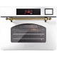 Aragaz Lofra RBI66MFT/CI, 60x60 cm, gaz, 4 arzatoare, grill, aprindere electronica, timer, crem
