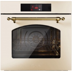 Aragaz Lofra RBI66MFT/CI, 60x60 cm, gaz, 4 arzatoare, grill, aprindere electronica, timer, crem