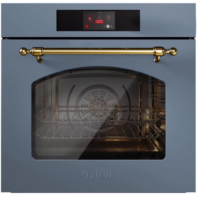 Aragaz Lofra RBI66MFT/CI, 60x60 cm, gaz, 4 arzatoare, grill, aprindere electronica, timer, crem
