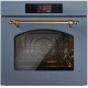 Cuptor electric incorporabil ILVE Nostalgie OV60SNT3, 60 cm, 65l, 15 functii gatire, convectie, functie ECO, negru mat