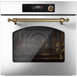 Aragaz Lofra RBI66MFT/CI, 60x60 cm, gaz, 4 arzatoare, grill, aprindere electronica, timer, crem